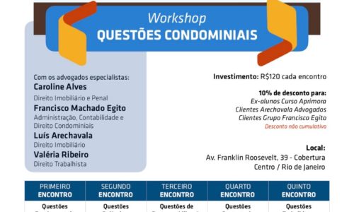 workshop questões condominiais rj